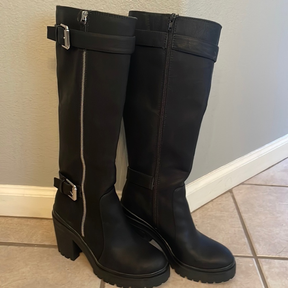 Knee high boots